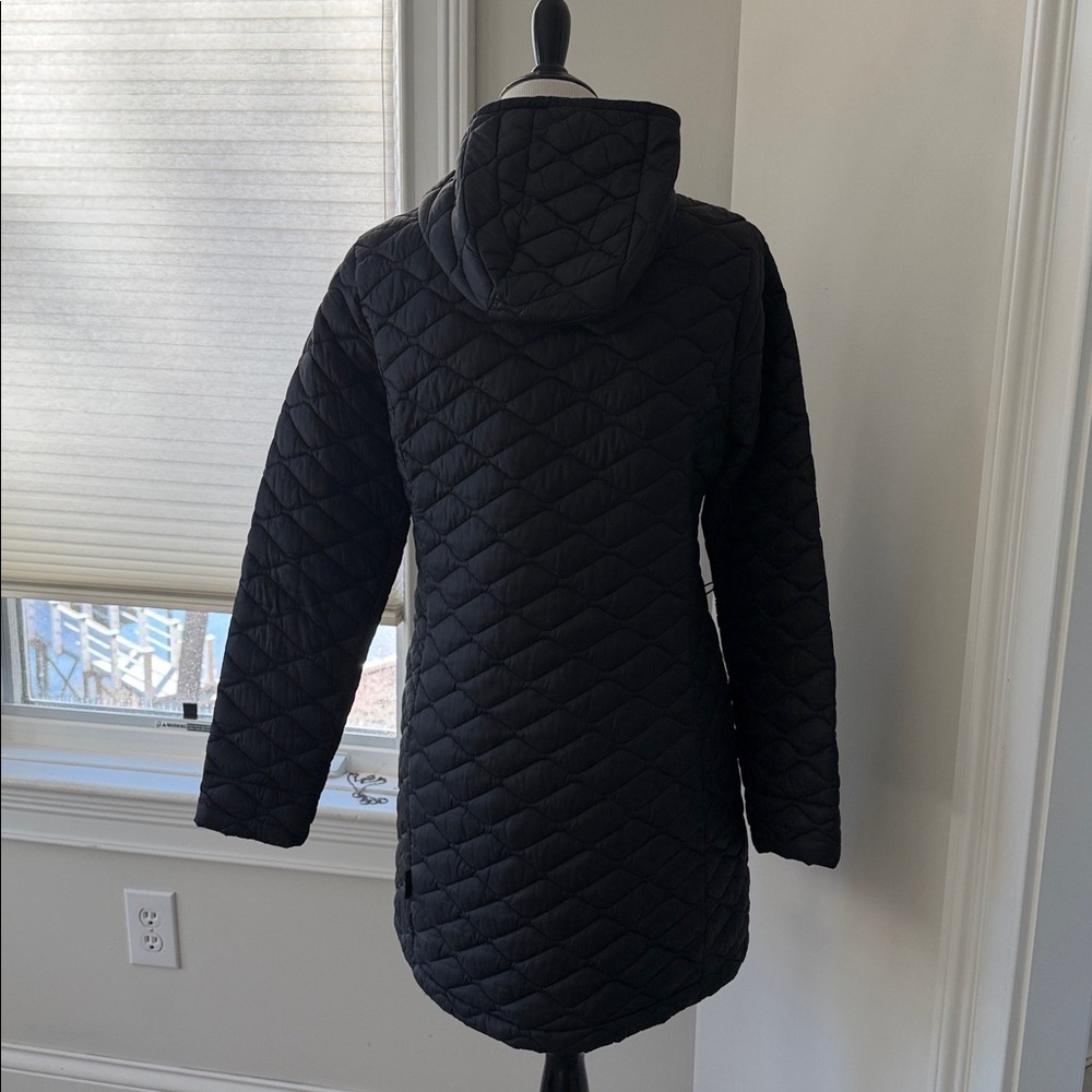 The North Face Womens ThermoBall Insulated Hooded Parka - Black-Medium, like new - Picture 11 of 12